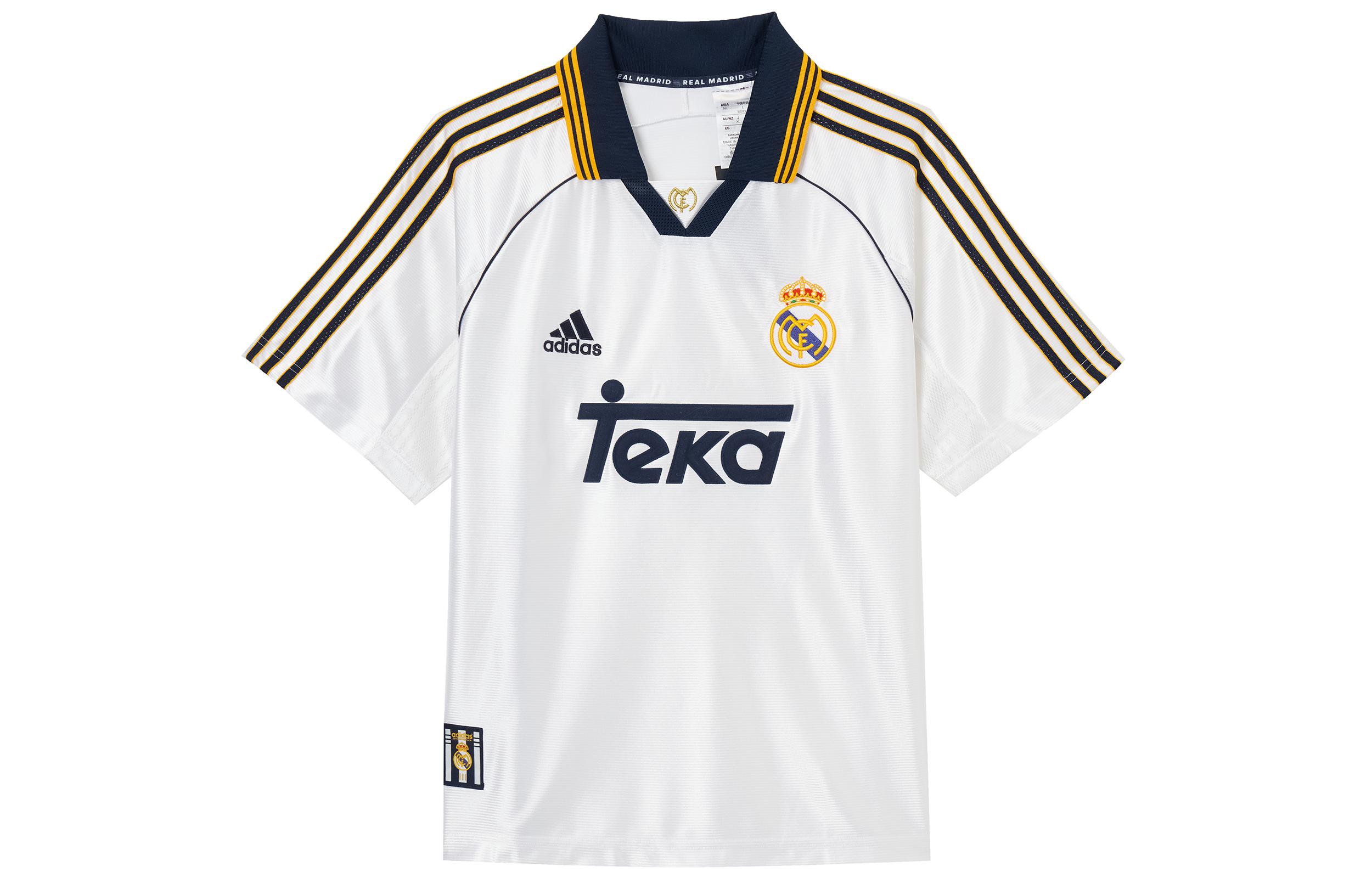 【代購】Adidas Real Madrid Soccer Jersey Men's White JJ3801