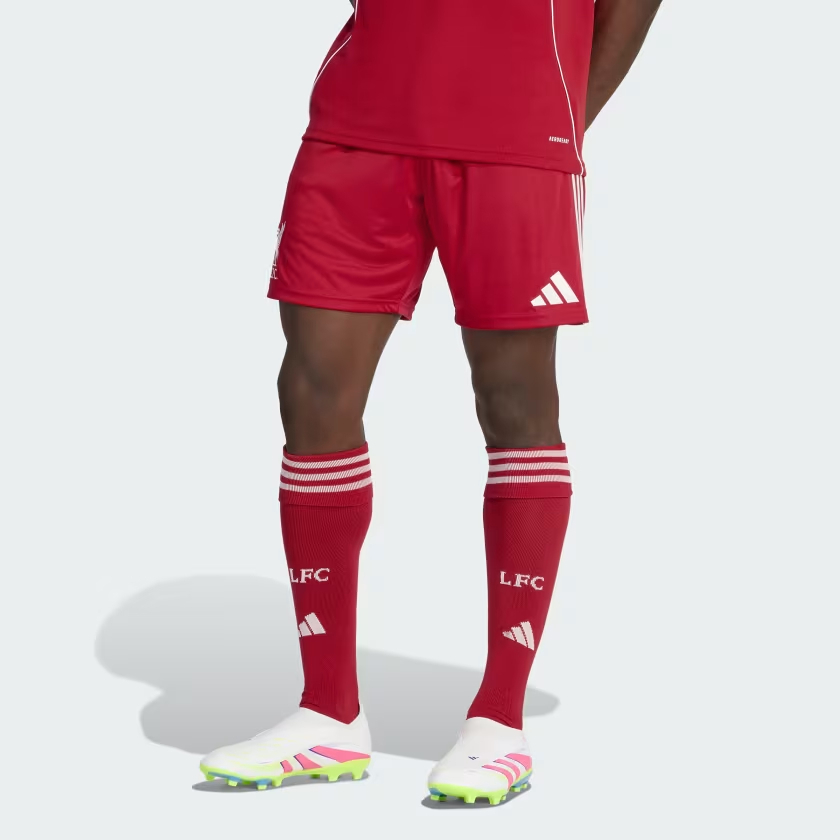 【代購】Adidas Free Shipping with adiClub Liverpool Fc 25/26 Home Shorts JV6425