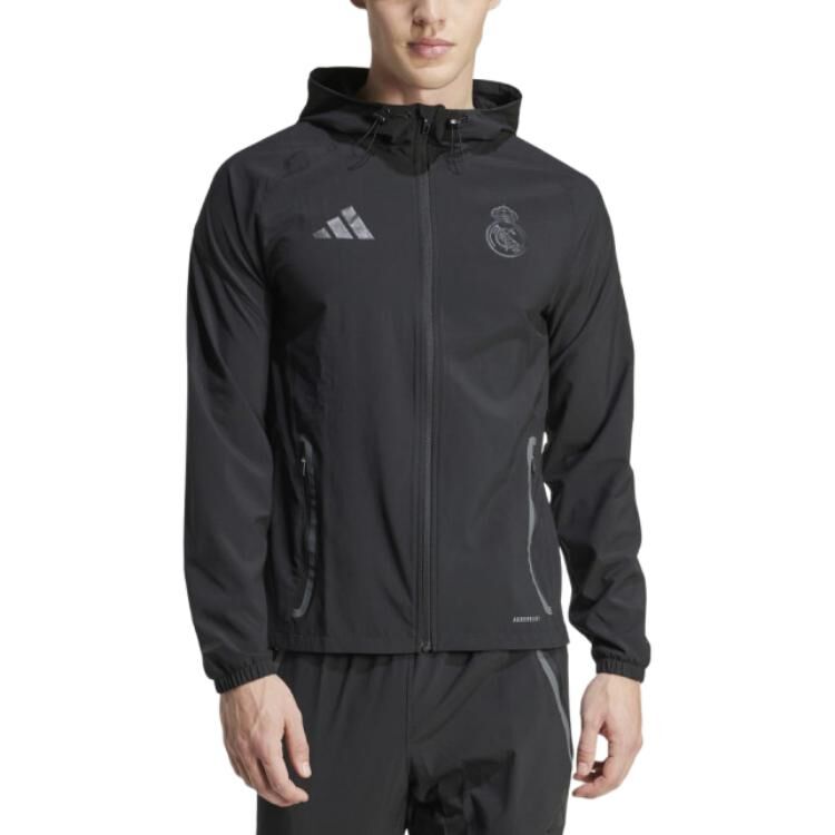 【代購】Adidas Real Madrid Tiro 25 Competition Vis Tech Travel Jacket Men's JW4688