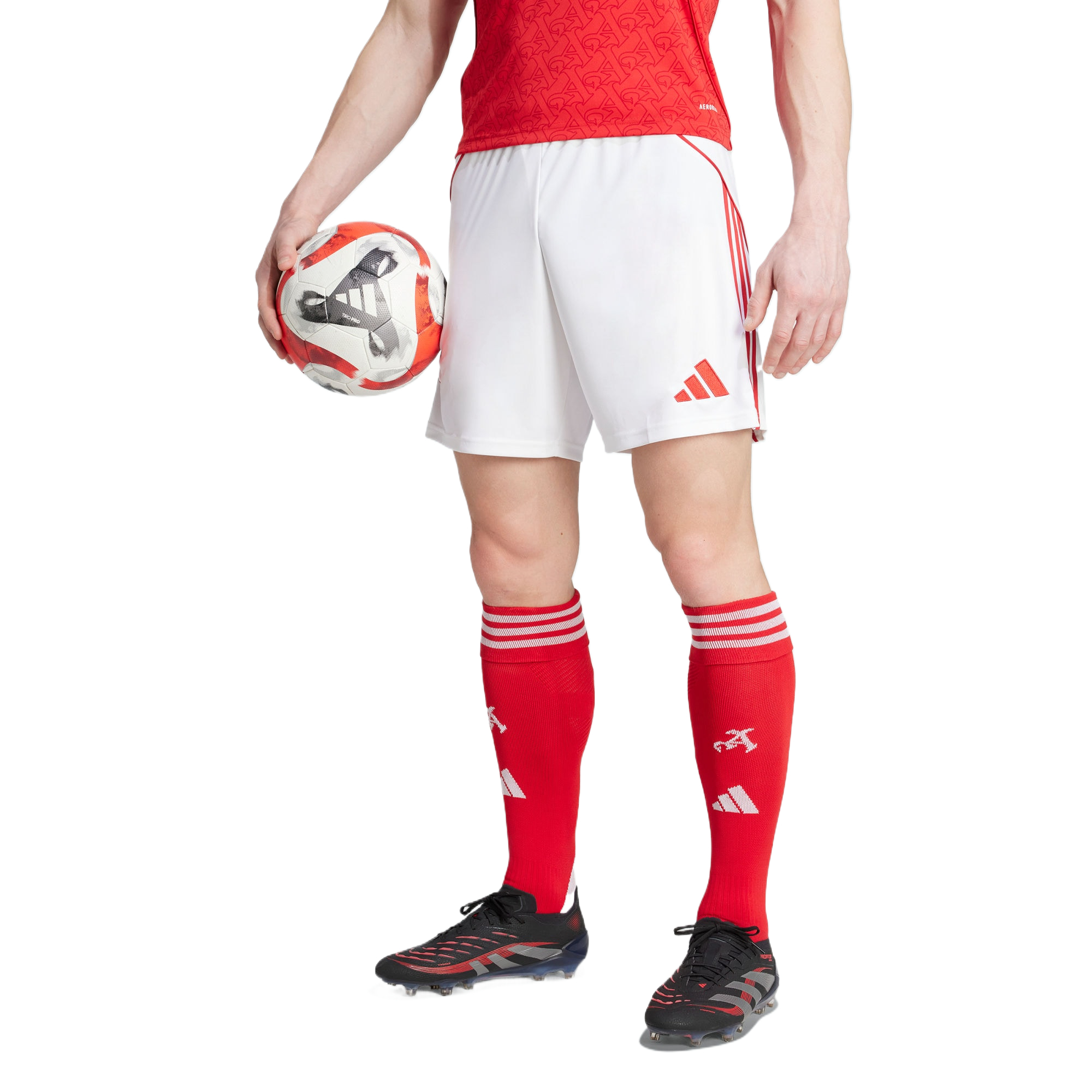【代購】Adidas Free Shipping With AdiClub Arsenal 25/26 Home Shorts JI9515