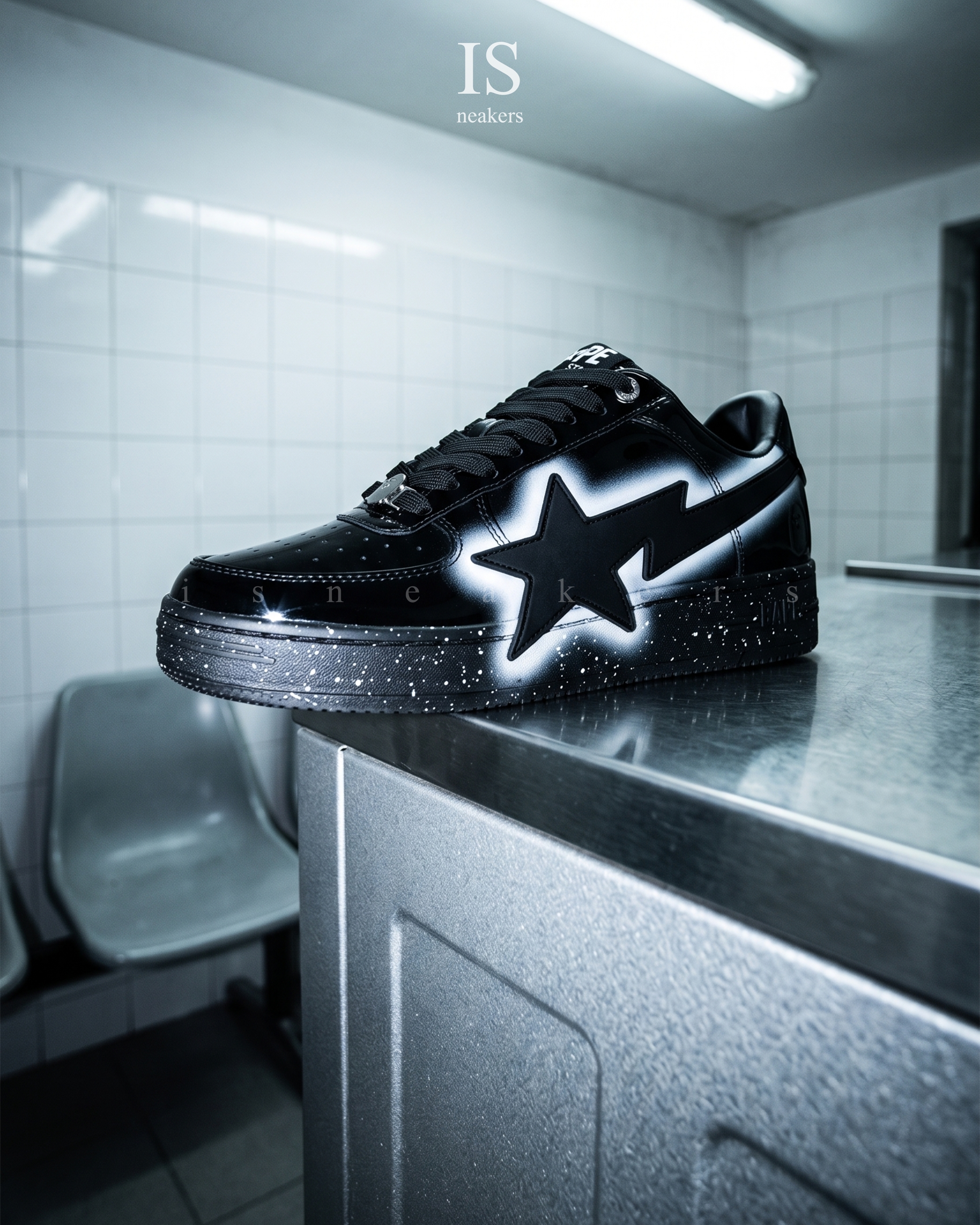 iSNEAKERS｜Bape STA OS #2 2026新款 猿人 星空幻影塗鴉 黑白 兩色