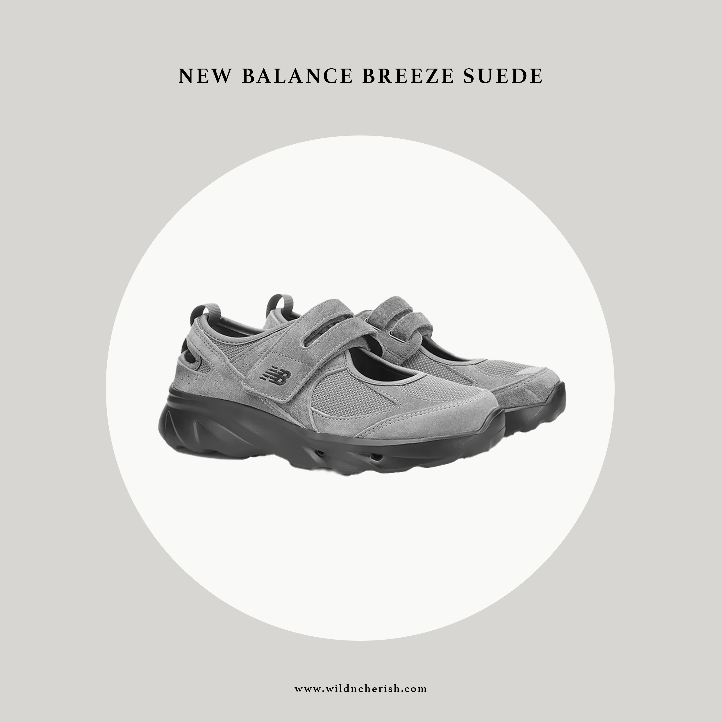 預訂 | New Balance Breeze Suede 瑪莉珍 韓國限定 26FW 麂皮款