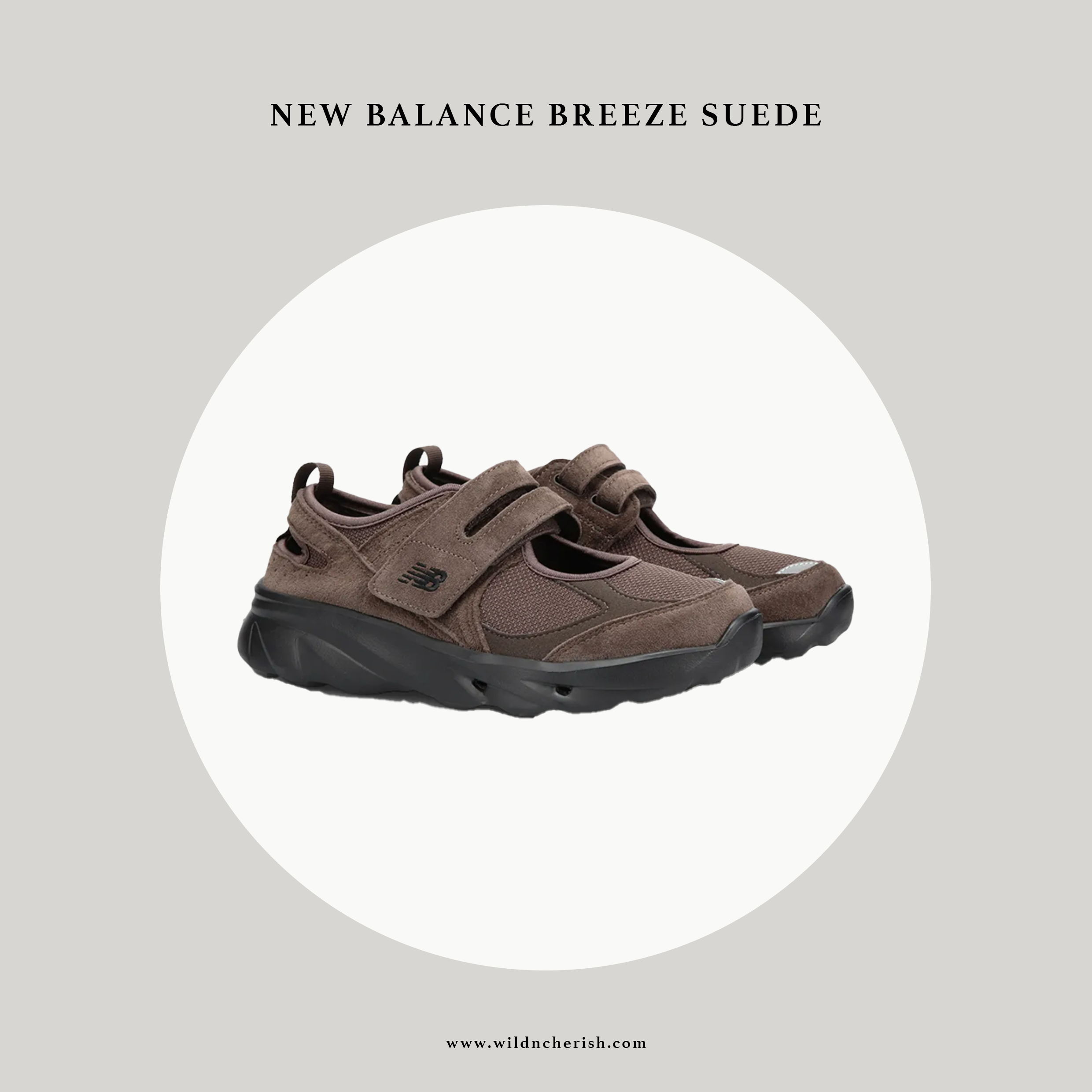 預訂 | New Balance Breeze Suede 瑪莉珍 韓國限定 26FW 麂皮款