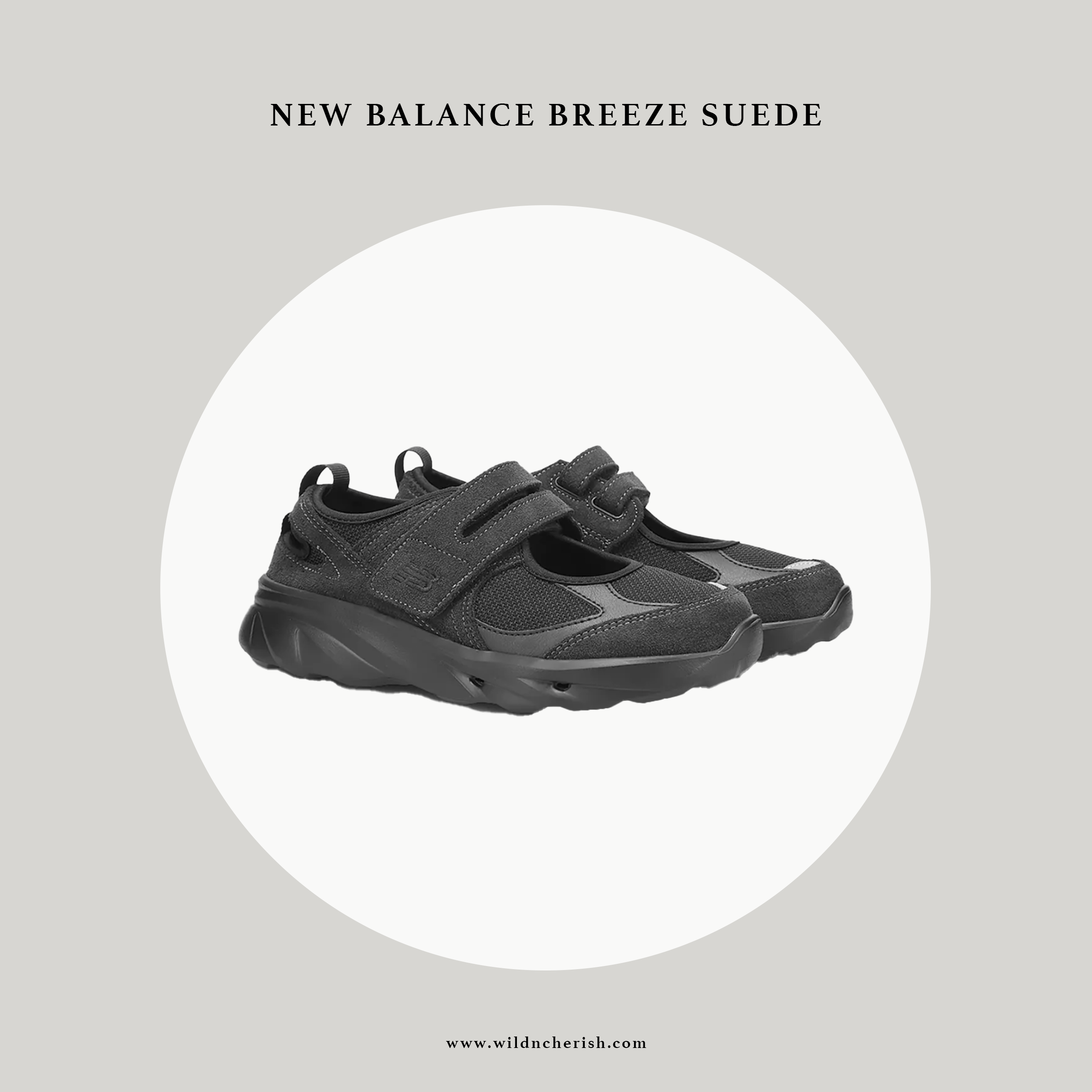 預訂 | New Balance Breeze Suede 瑪莉珍 韓國限定 26FW 麂皮款