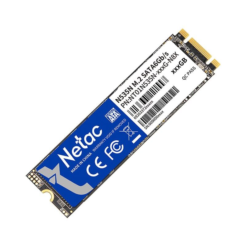 Netac N535N M.2 2280 SATA III SSD - 256GB / 512GB / 1TB