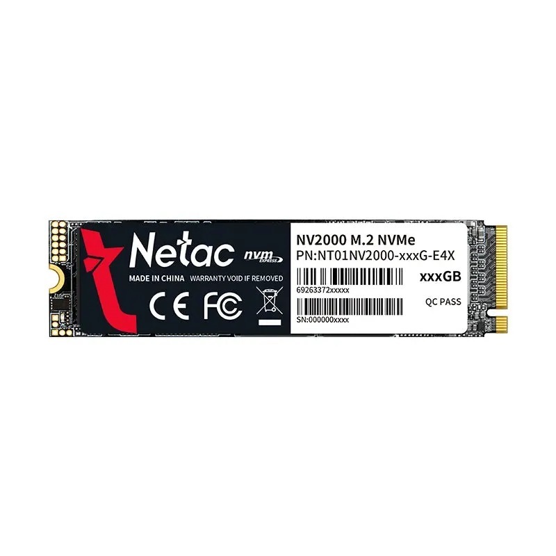 Netac NV2000 PCIe 3 x4 M.2 2280 NVMe SSD - 256GB / 512GB / 1TB
