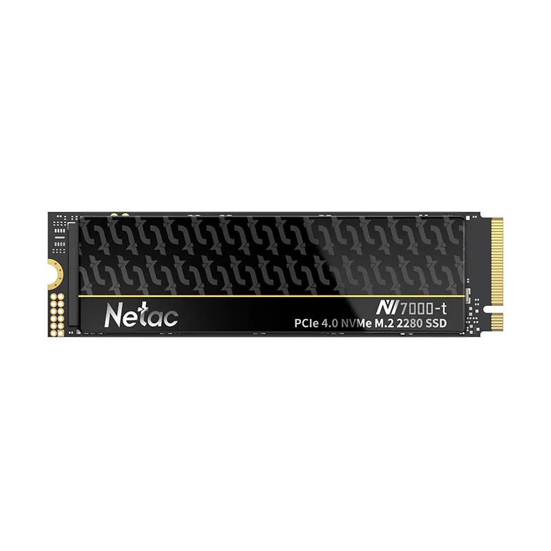 Netac NV7000-t M.2 2280 PCIe Gen4x4 NVMe SSD with Slim Heaatsink - 1TB / 2TB / 4TB