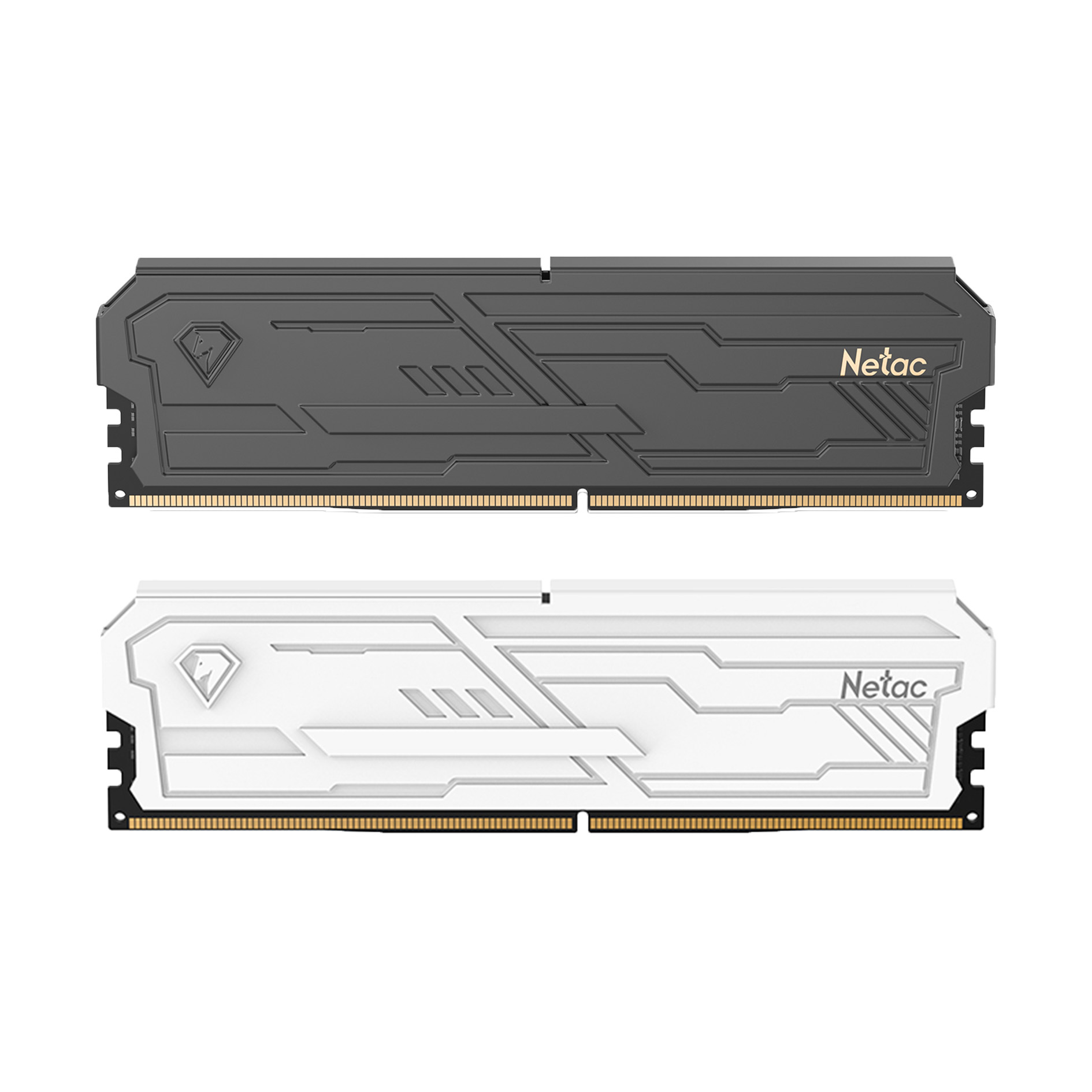 Netac Shadow III DDR5 6000MHz 288-Pin UDIMM Ram - 32GB Kit (16GBx2) C30 / C38