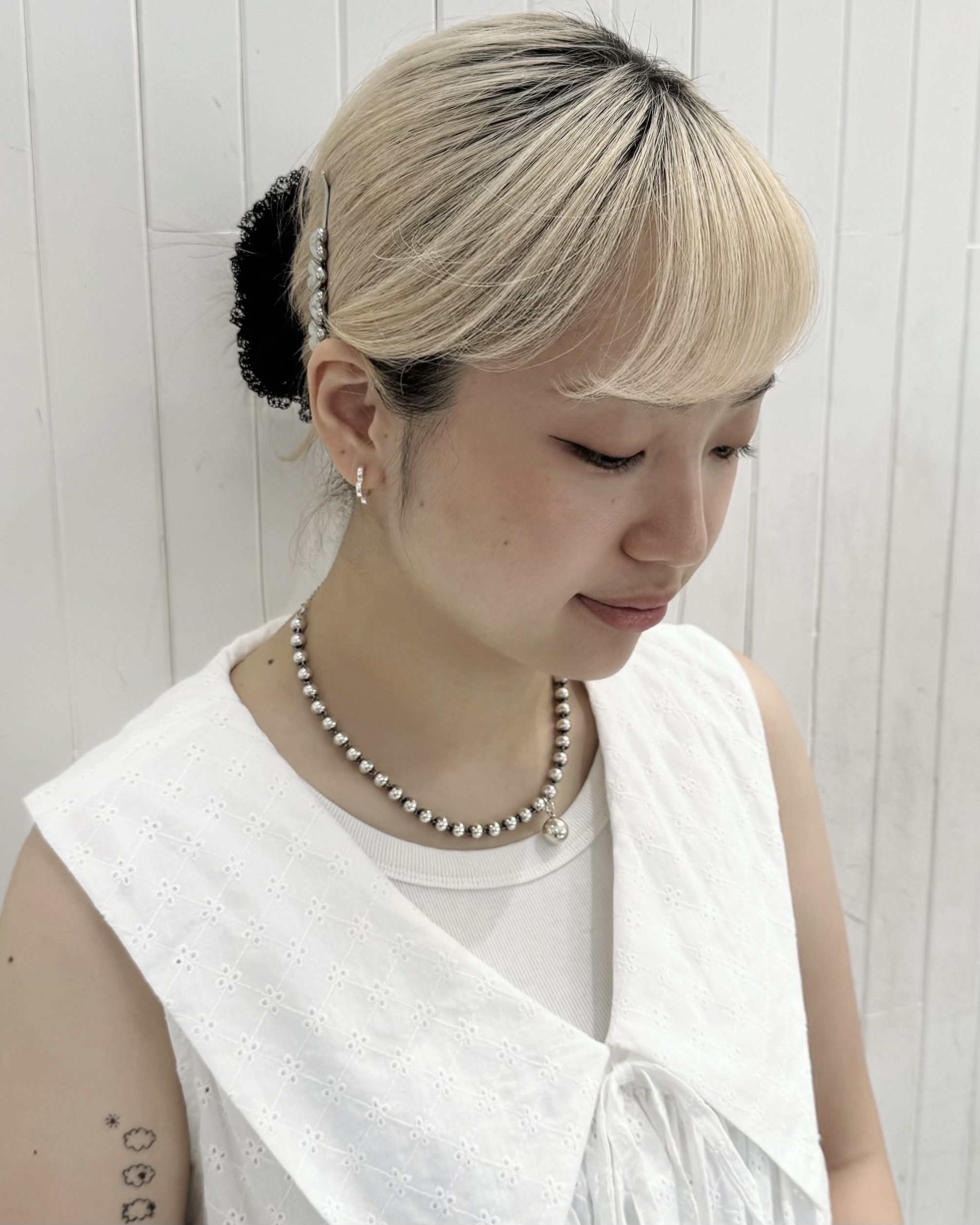925sliver 可愛小花耳圈