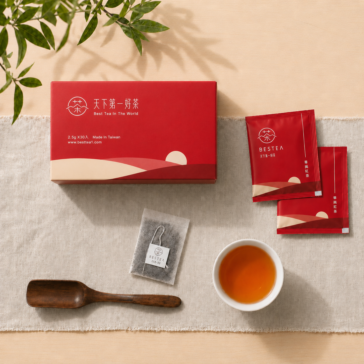 華崗紅茶茶包｜經典好茶