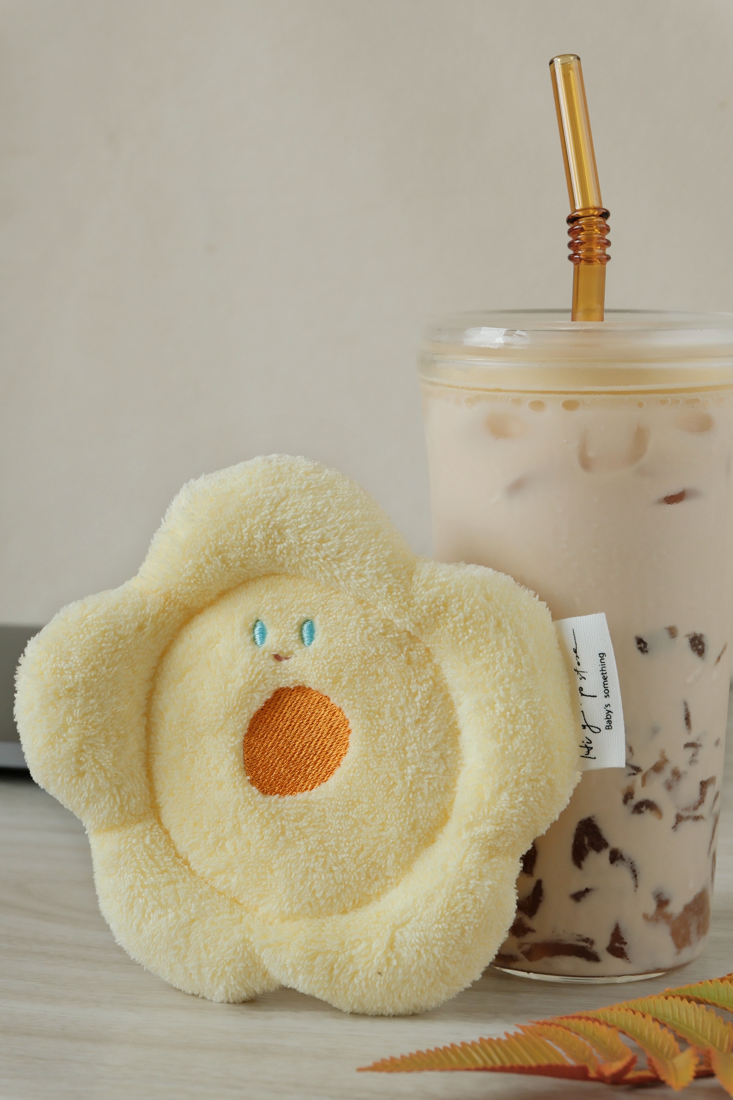 Hi Y.P store-超吸水杯墊-小朵日光-黃