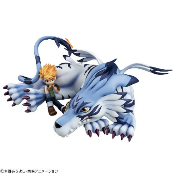 Precious G.E.M. Series "Digimon Adventure" MetalGarurumon & Ishida Yamato [Premium Bandai Exclusive]
