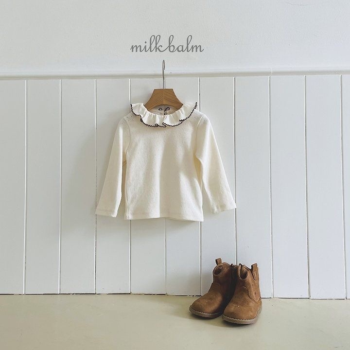 MILKBALM Picot Frill Tee