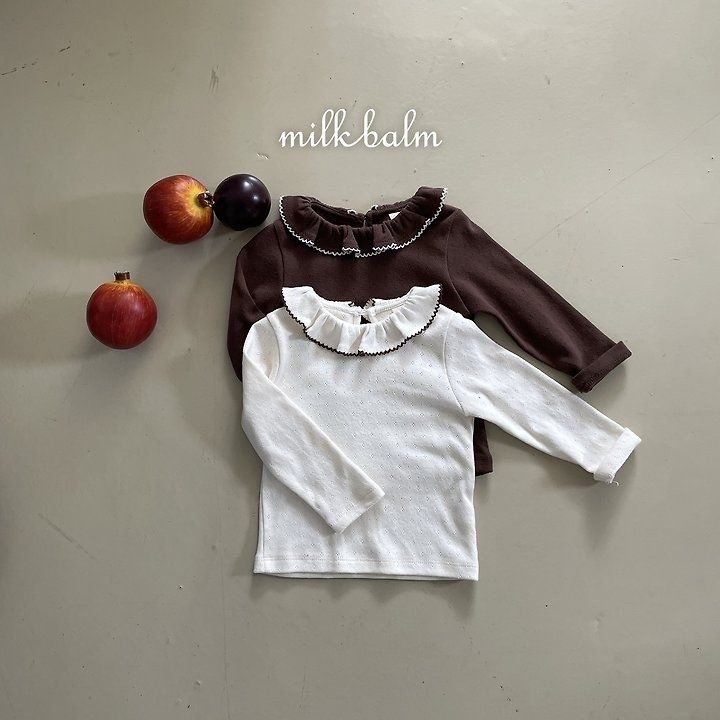 MILKBALM Picot Frill Tee