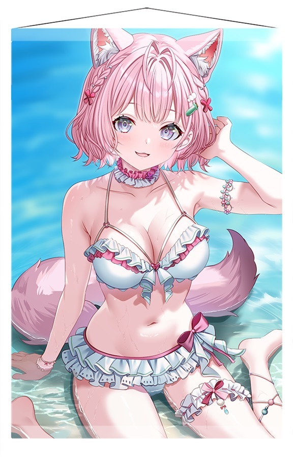 C108「同人代購」[Melonbooks代購」とけせか屋 - 博衣こより C108 B2タペストリー