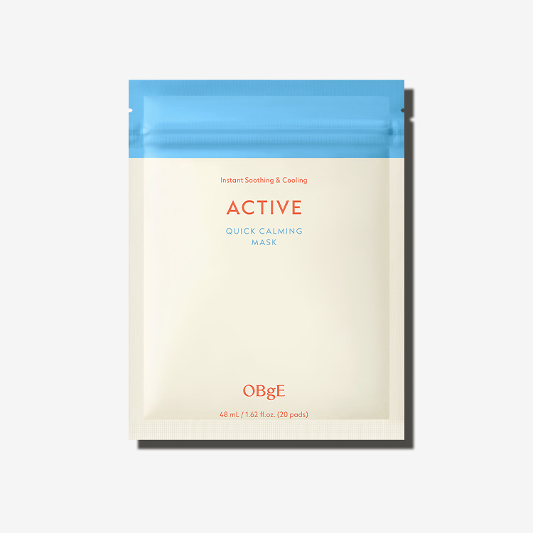 OBGE 活力極速舒緩抽取式面膜 #一包20片