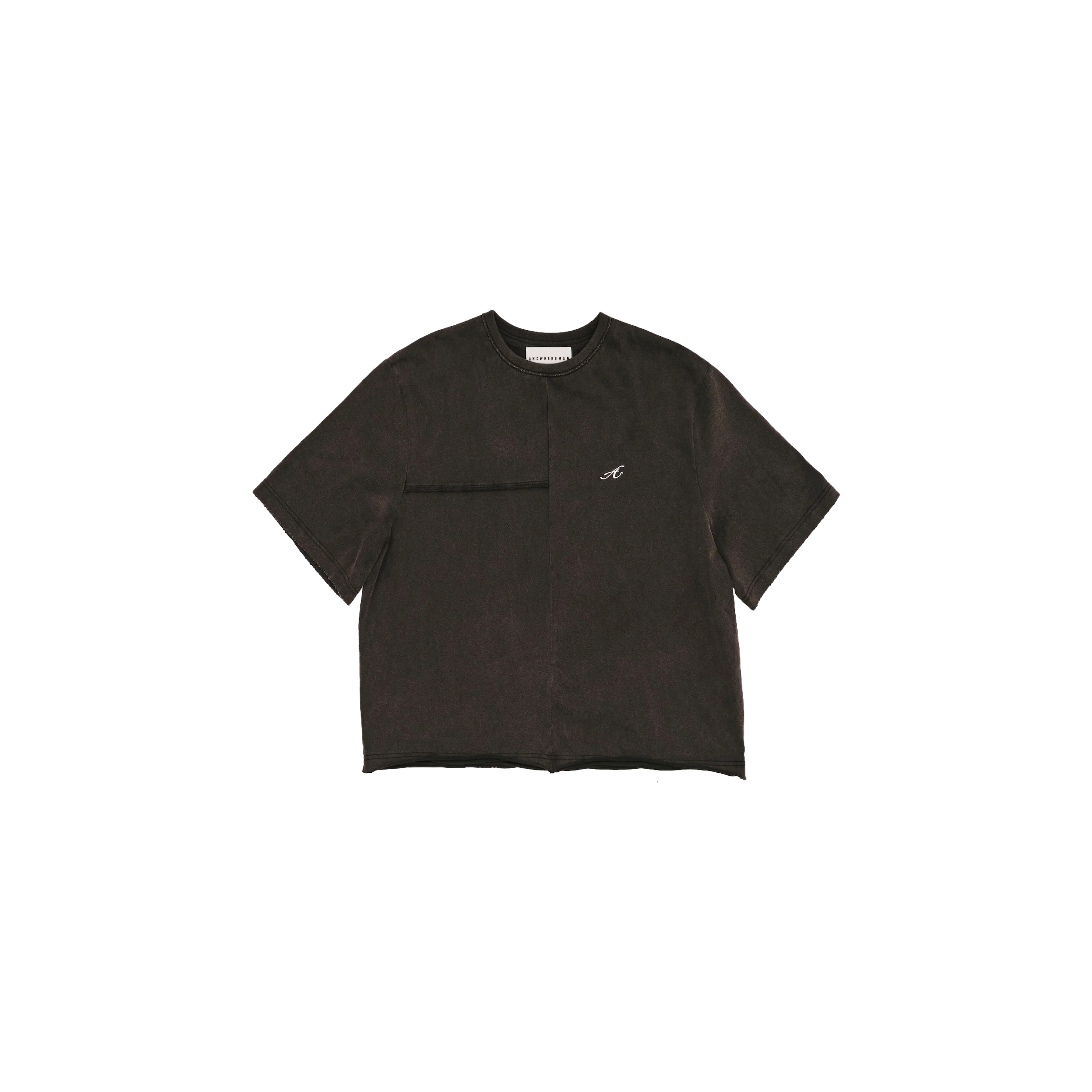 ANOWHEREMAN RECONSTRUCT CROPPED TEE