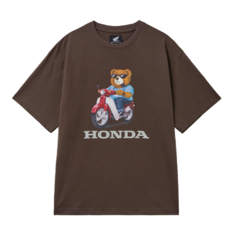 【代購】HONDA Bear T-Shirt Dark 熊熊印花短袖T恤｜PHYPS MOTORCYCLE