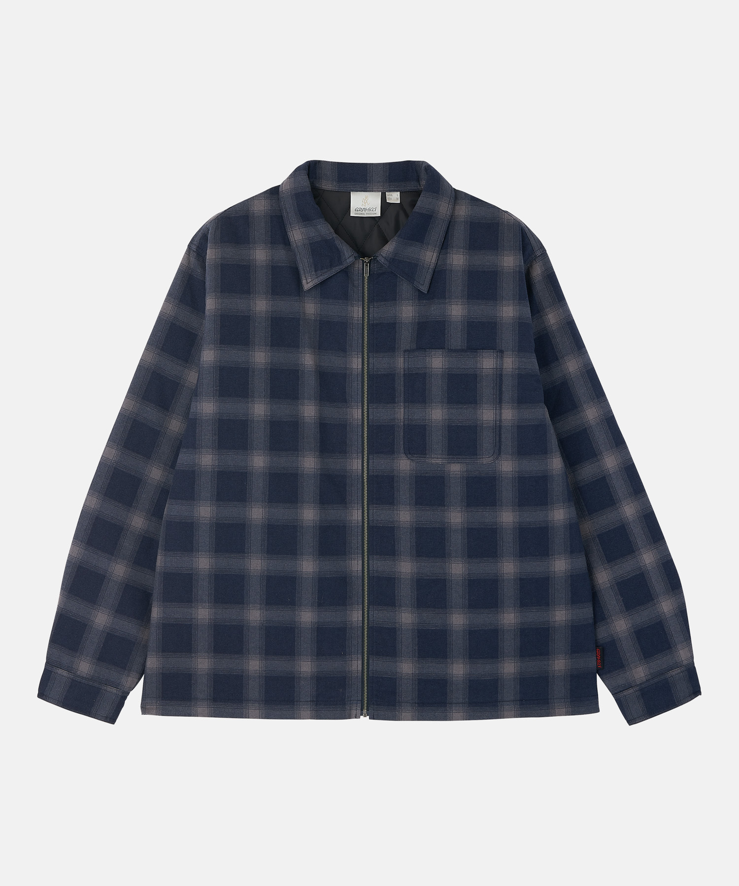 GRAMICCI｜ZIP-UP INSULATED FLANNEL SHIRT