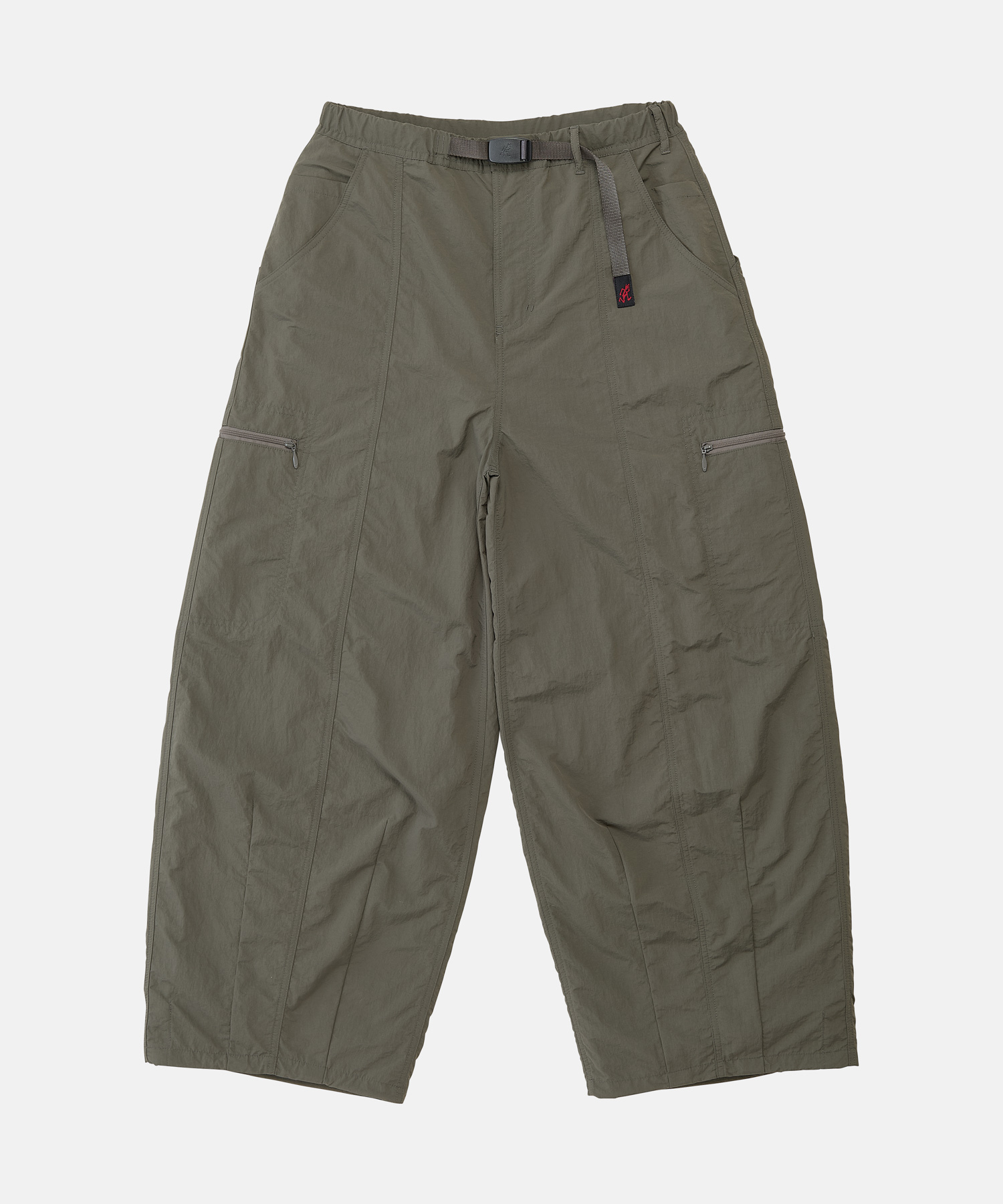 GRAMICCI｜NYLON LOOSE BALLOON PANT "BURNTOLIVE"