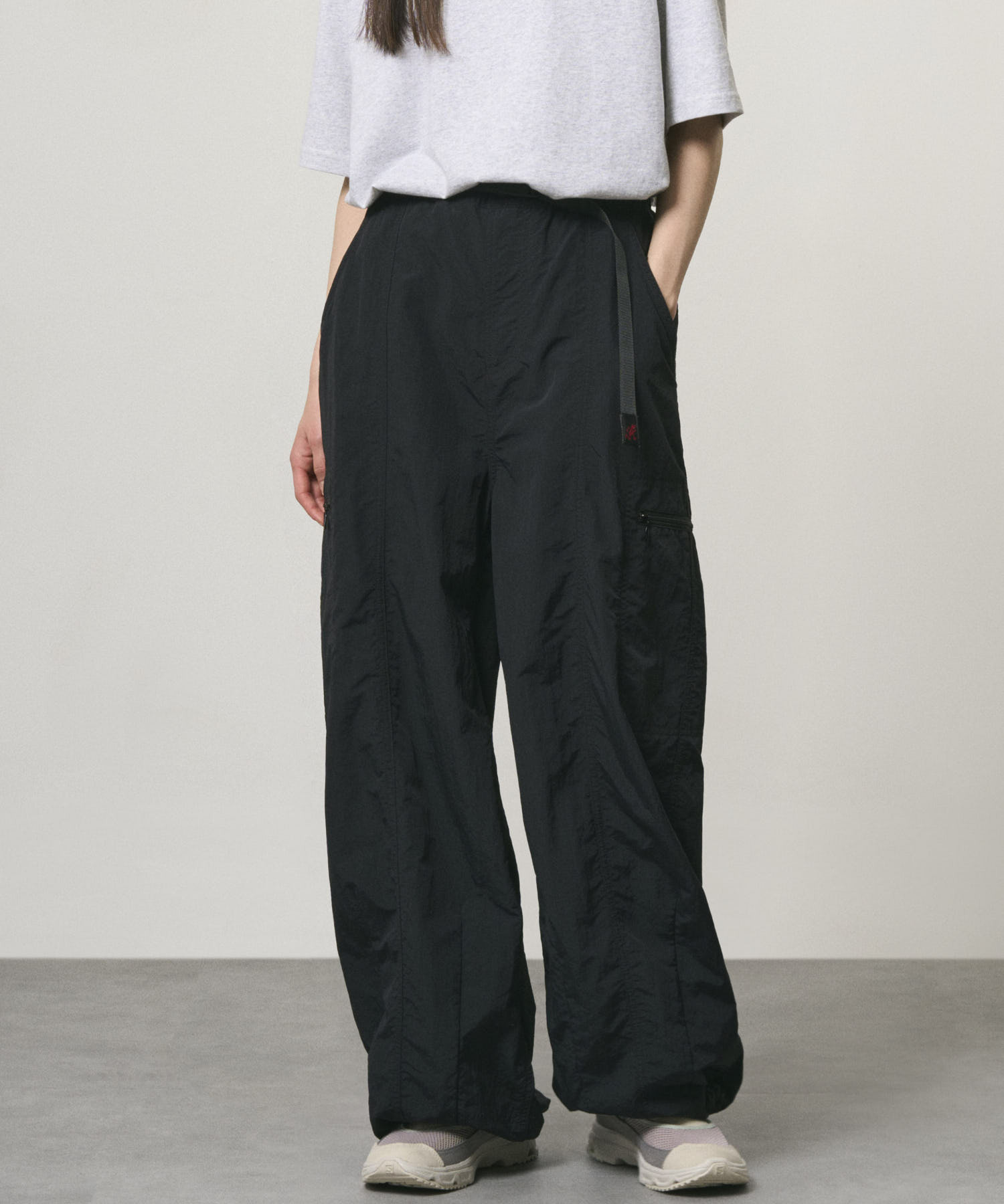 GRAMICCI｜NYLON LOOSE BALLOON PANT "BLACK"