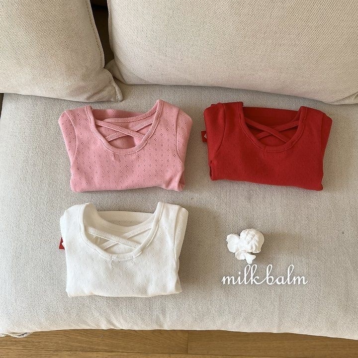 MILKBALM Eyelet Tee