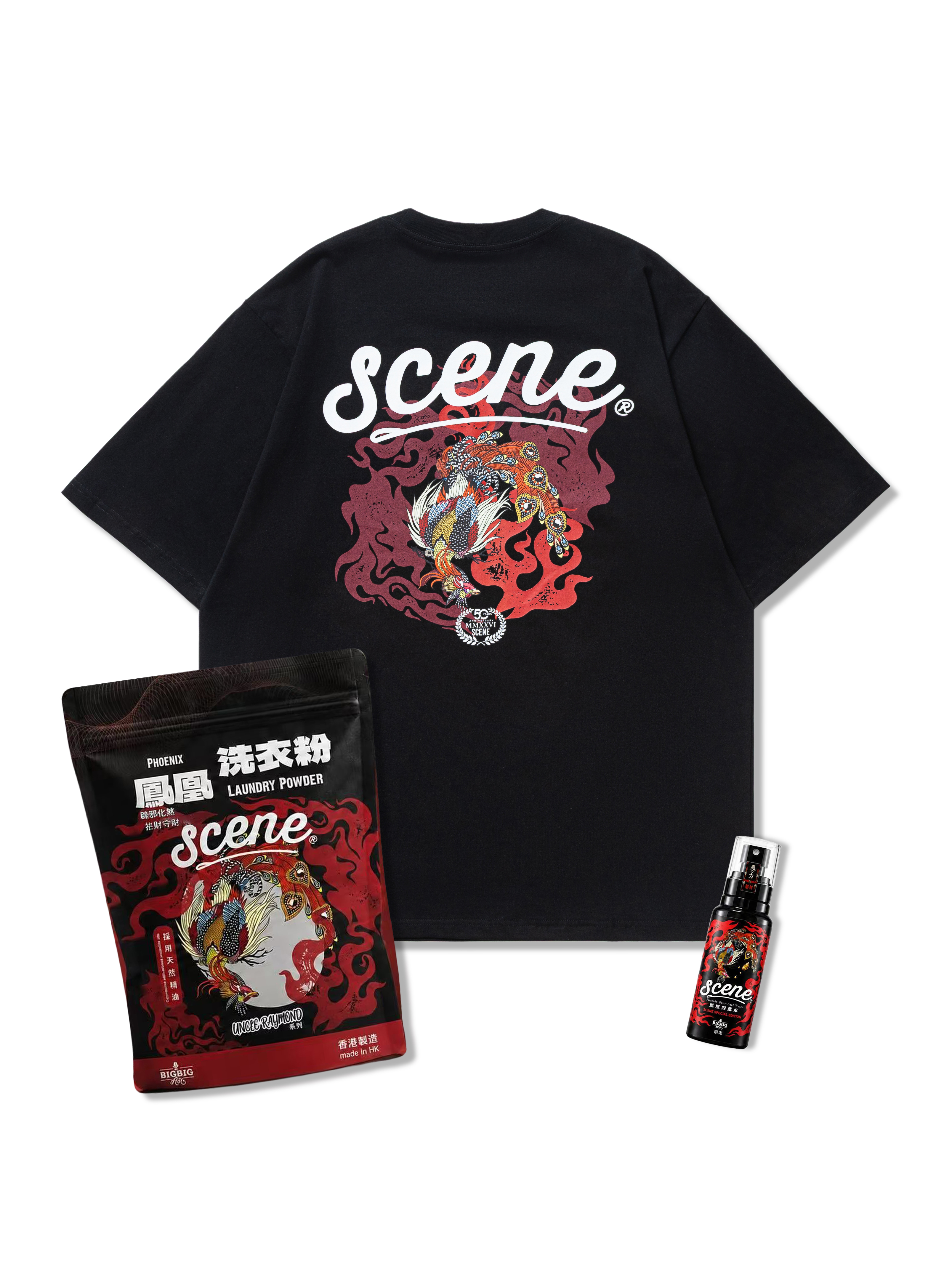 SC x HORROR ONLINE_PHOENIX REBIRTH BUNDLE SET // BLK
