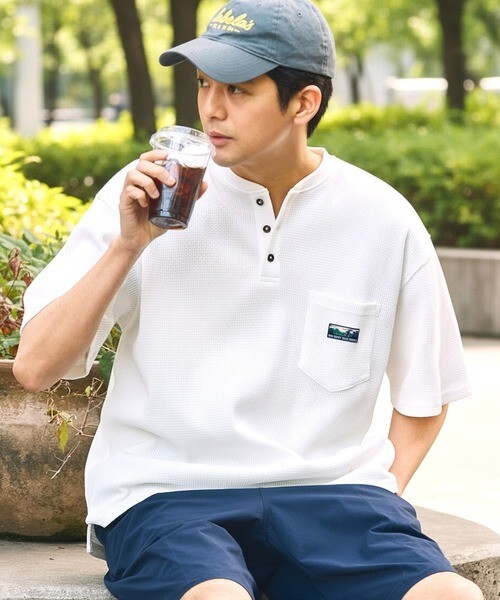【OWN】The Craft Crew 短袖 上衣 華夫格 抗菌 機能 除臭 日本 抗UV 口袋 素TEE 日系 不分男女 春夏
