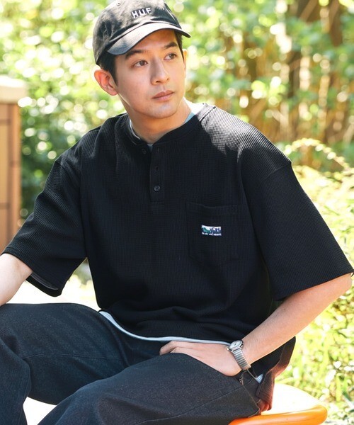 【OWN】The Craft Crew 短袖 上衣 華夫格 抗菌 機能 除臭 日本 抗UV 口袋 素TEE 日系 不分男女 春夏