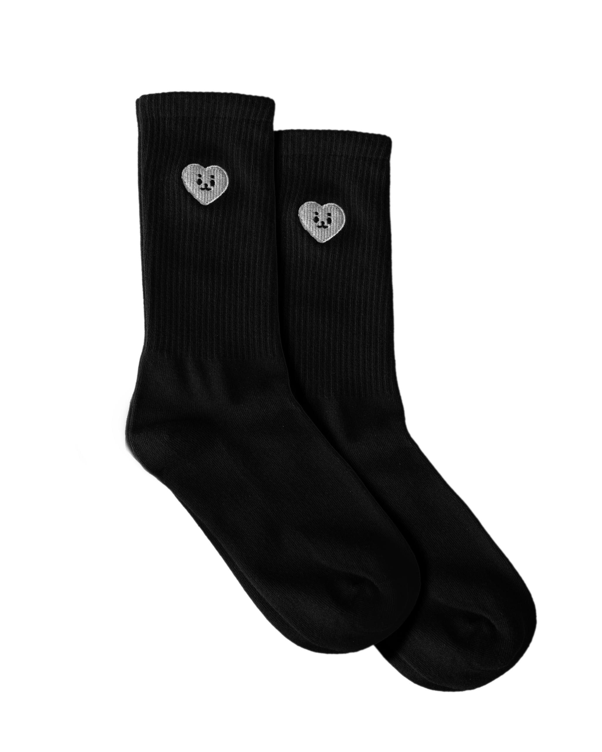 embroidered socks