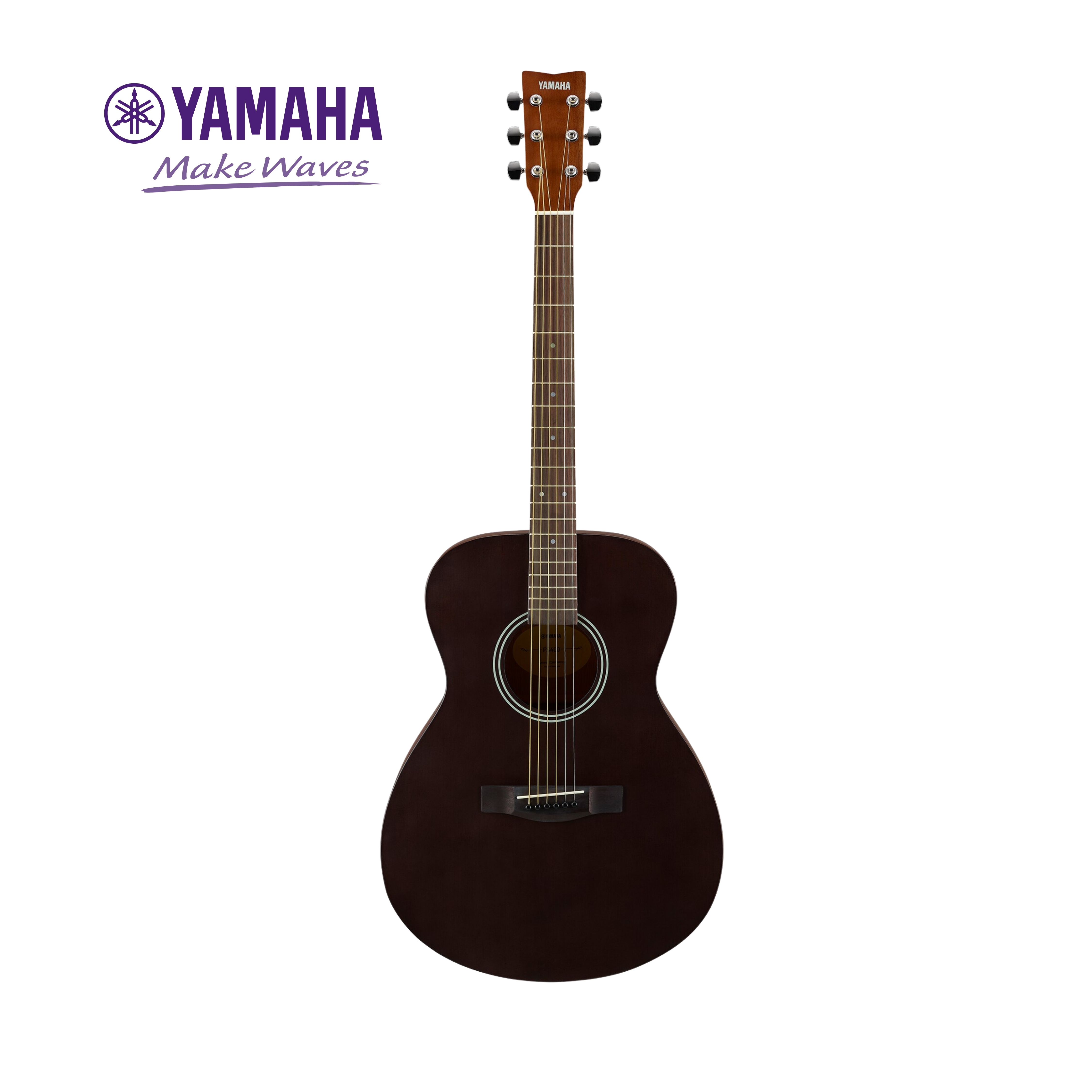 YAMAHA F系列 FS400 木吉他 煙燻黑色/原木色 雲杉木合板 無缺角 附琴袋