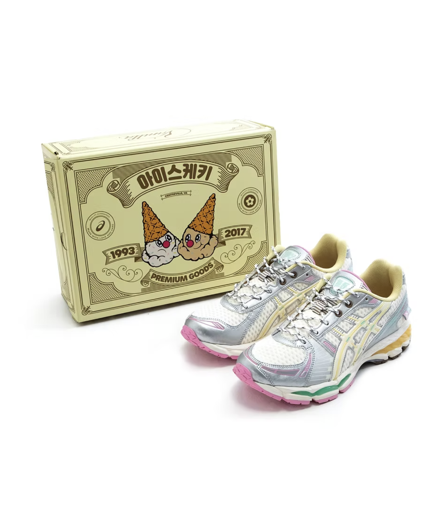 [現貨] VANDY THE PINK X ASICS GEL-KAYANO 12.1 | VANILLA | 1203B302-100