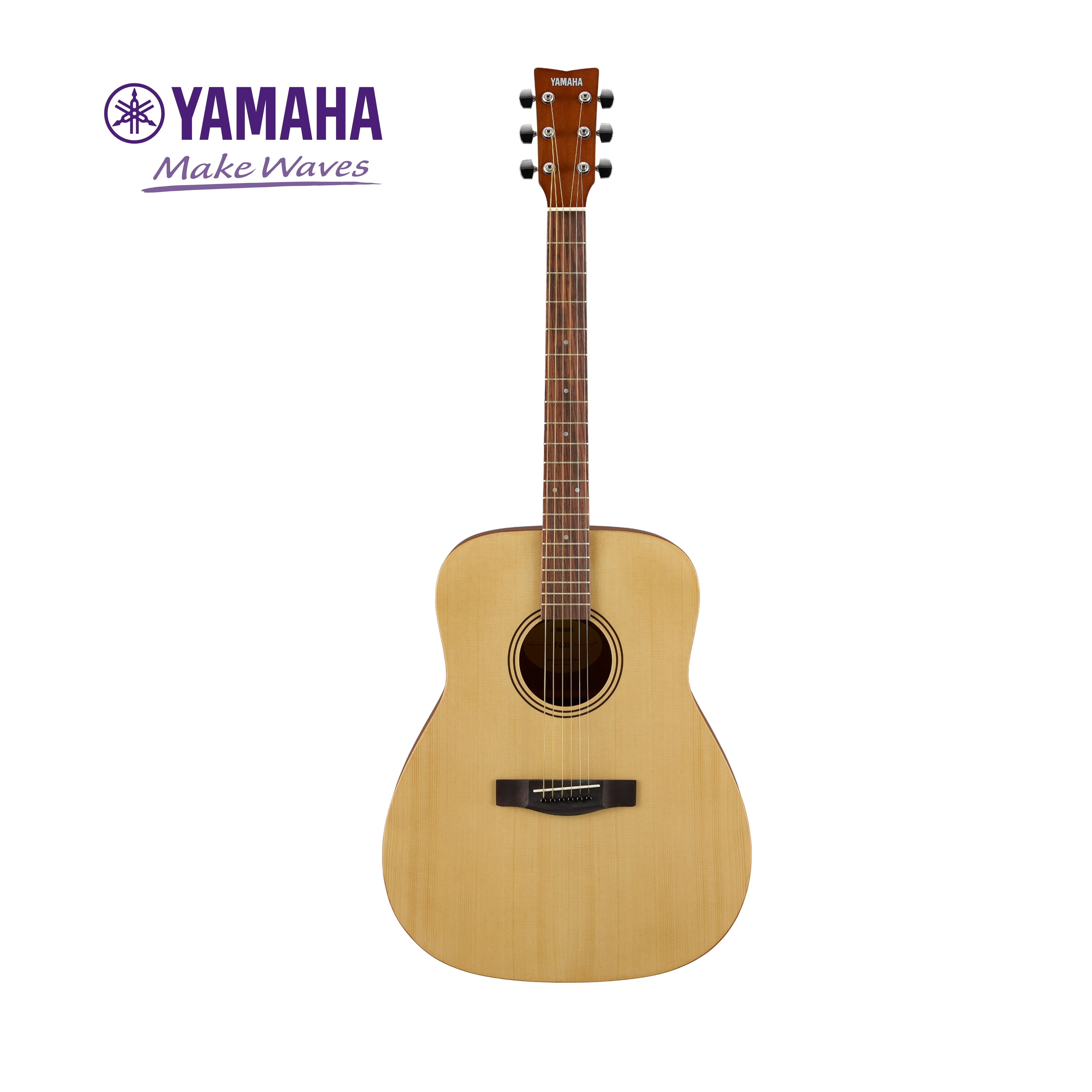 YAMAHA F系列 F400 木吉他 煙燻黑色/原木色 雲杉木合板 無缺角 附琴袋