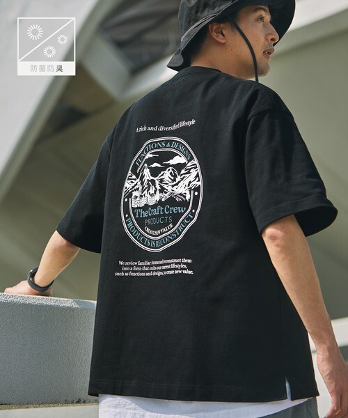 【OWN】The Craft Crew 短袖 上衣 造型 圓領 抗菌 除臭 日本 流行 露營 登山 男女通用