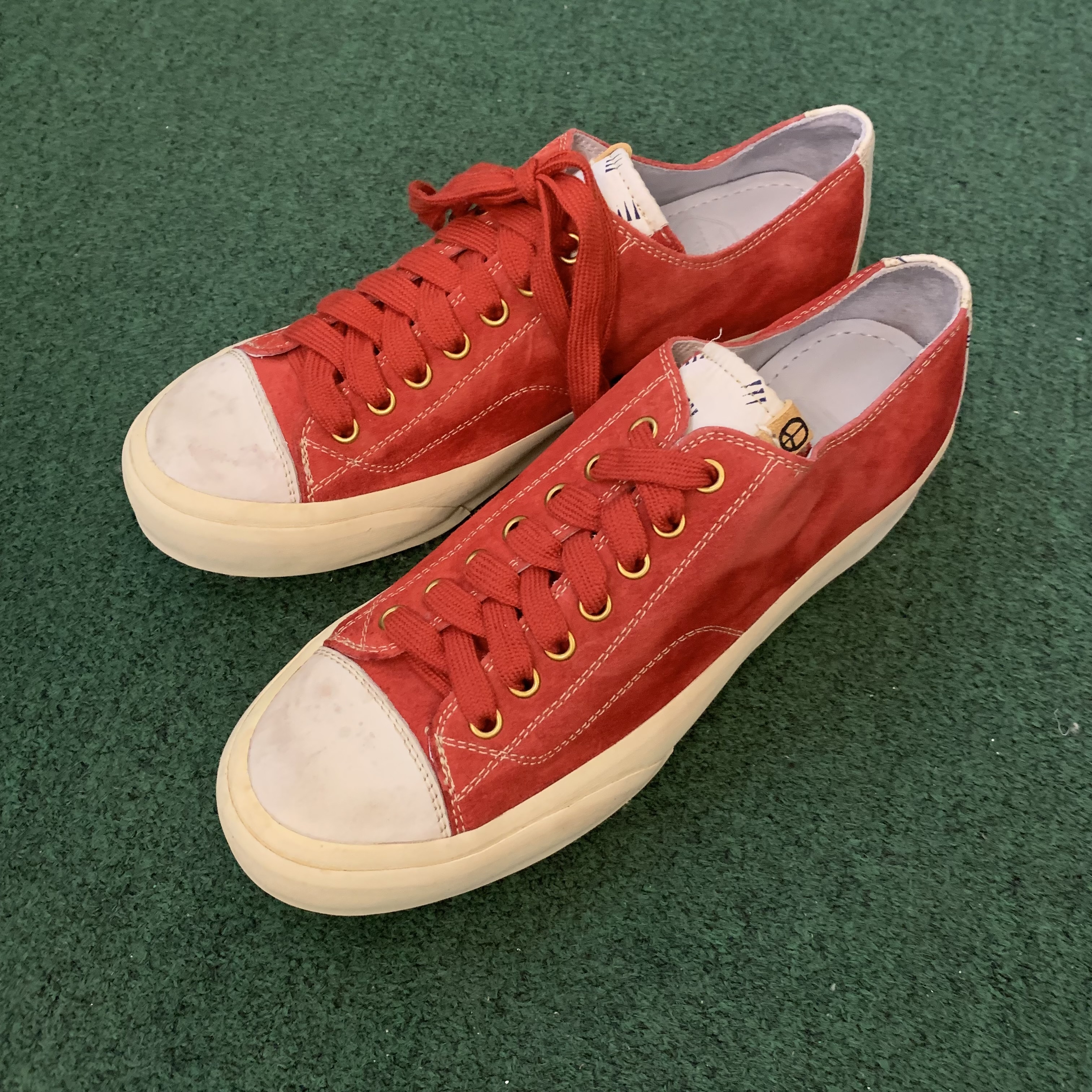 HB SHOP DISPLAY SALE: VISVIM SKAGWAY LO *NO SHOES BOX - RED SIZE 8 IN STOCK NOW (現貨發售中)