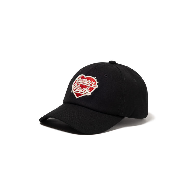 2026AW HUMAN MADE 6PANEL CANVAS CAP LV愛心 帽子 老帽 現貨 HM32GD046