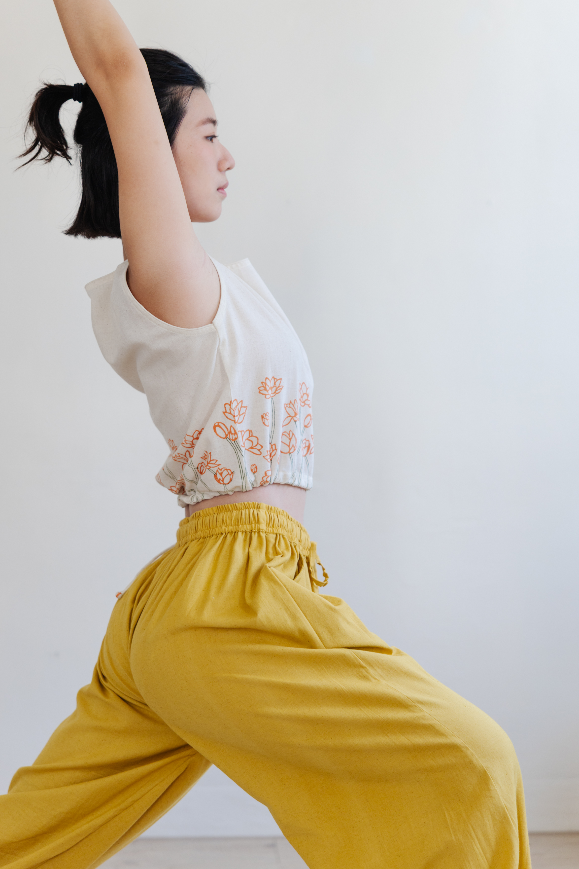 Ananda_女無袖瑜伽蓮花背心