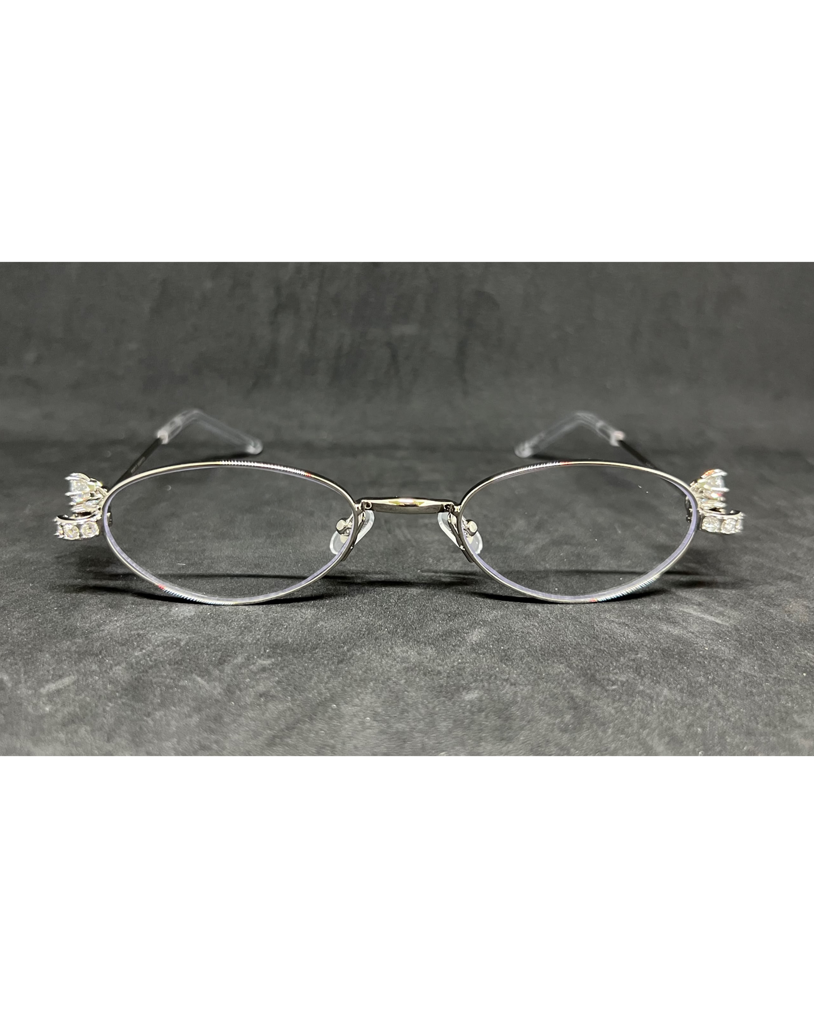 Gentle Monster Carat Silver Metal Frame | Clear Lens