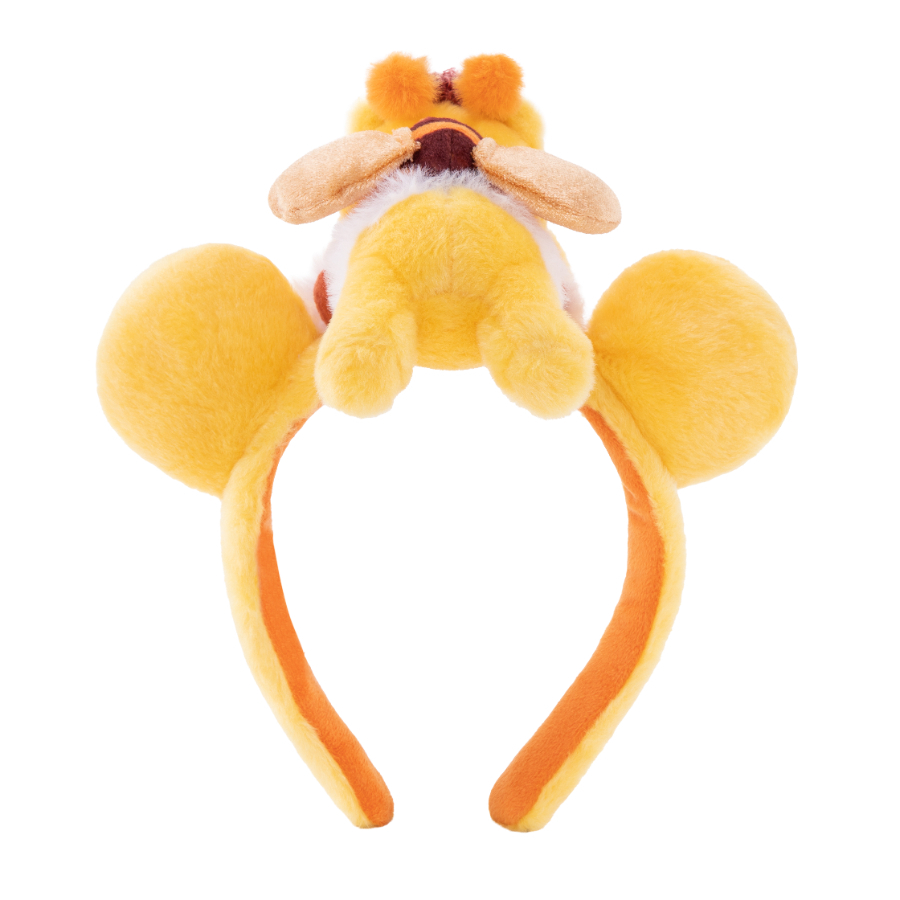 小熊維尼 Winnie the Pooh 尋尋蜜蜜系列 大頭 立體耳朵 造型 髮圈 髮箍 -香港迪士尼樂園
