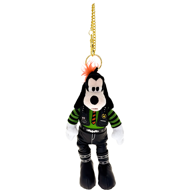 2026 萬聖節限定 米奇 Mickey 與好友們 鬼馬搖滾樂隊系列 高飛狗 Goofy 造型 絨毛 吊飾 鑰匙圈 -香港迪士尼樂園