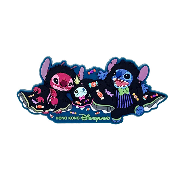 2026 萬聖節限定 小魔星萬聖討糖系列 史迪奇 Stitch 安琪拉 Angel 造型 磁鐵 星際寶貝 Lilo & Stitch -香港迪士尼樂園