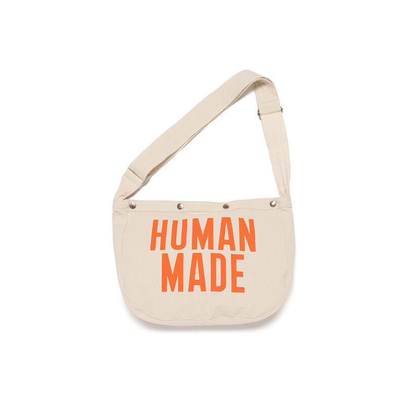 2026AW HUMAN MADE PAPER BOY BAG 愛心 側背包 郵差包 現貨 HM32GD061