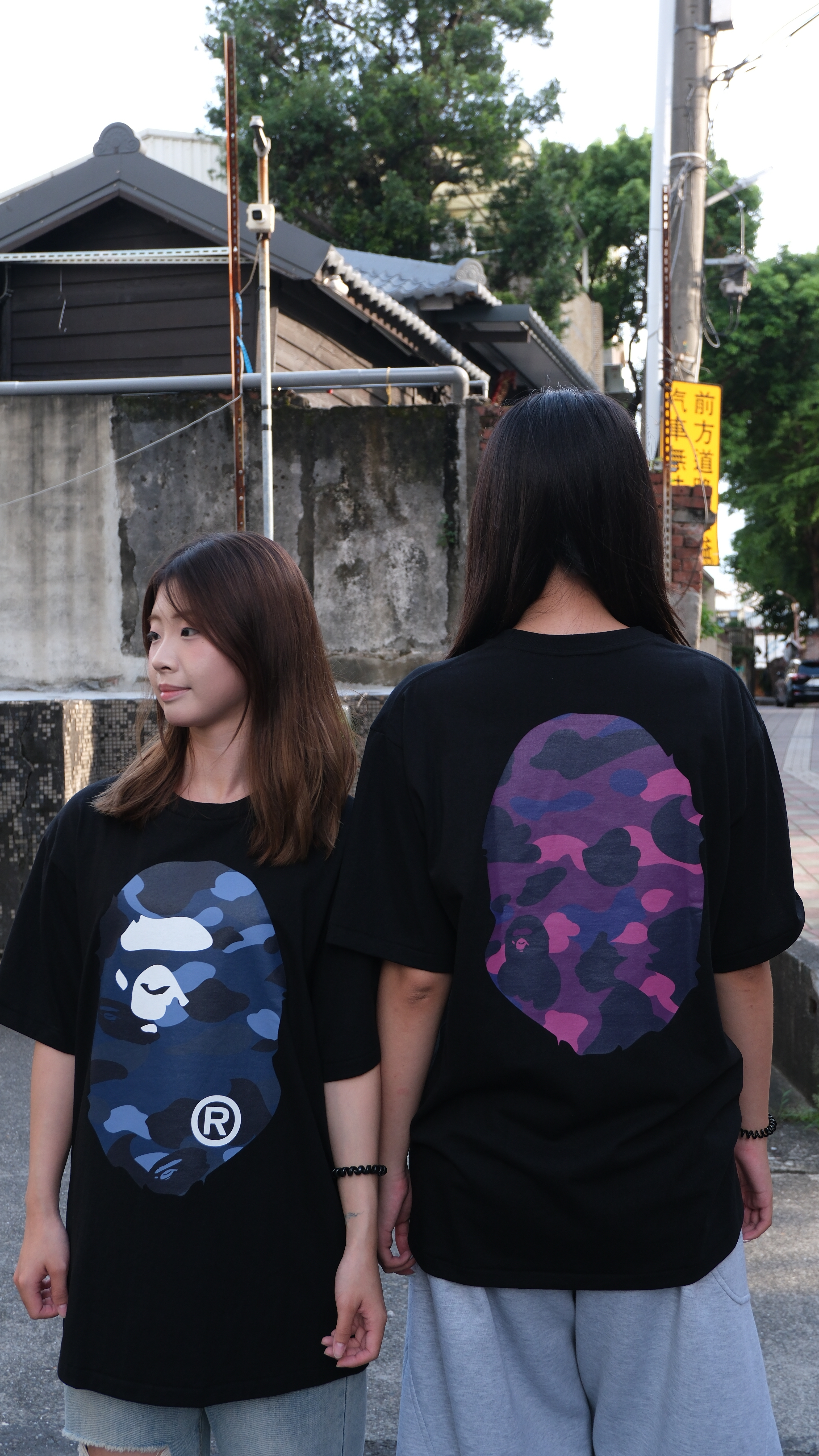 BAPE COLOR CAMO BIG APE HEAD 迷彩 大猿頭 短Tee 1L80110017