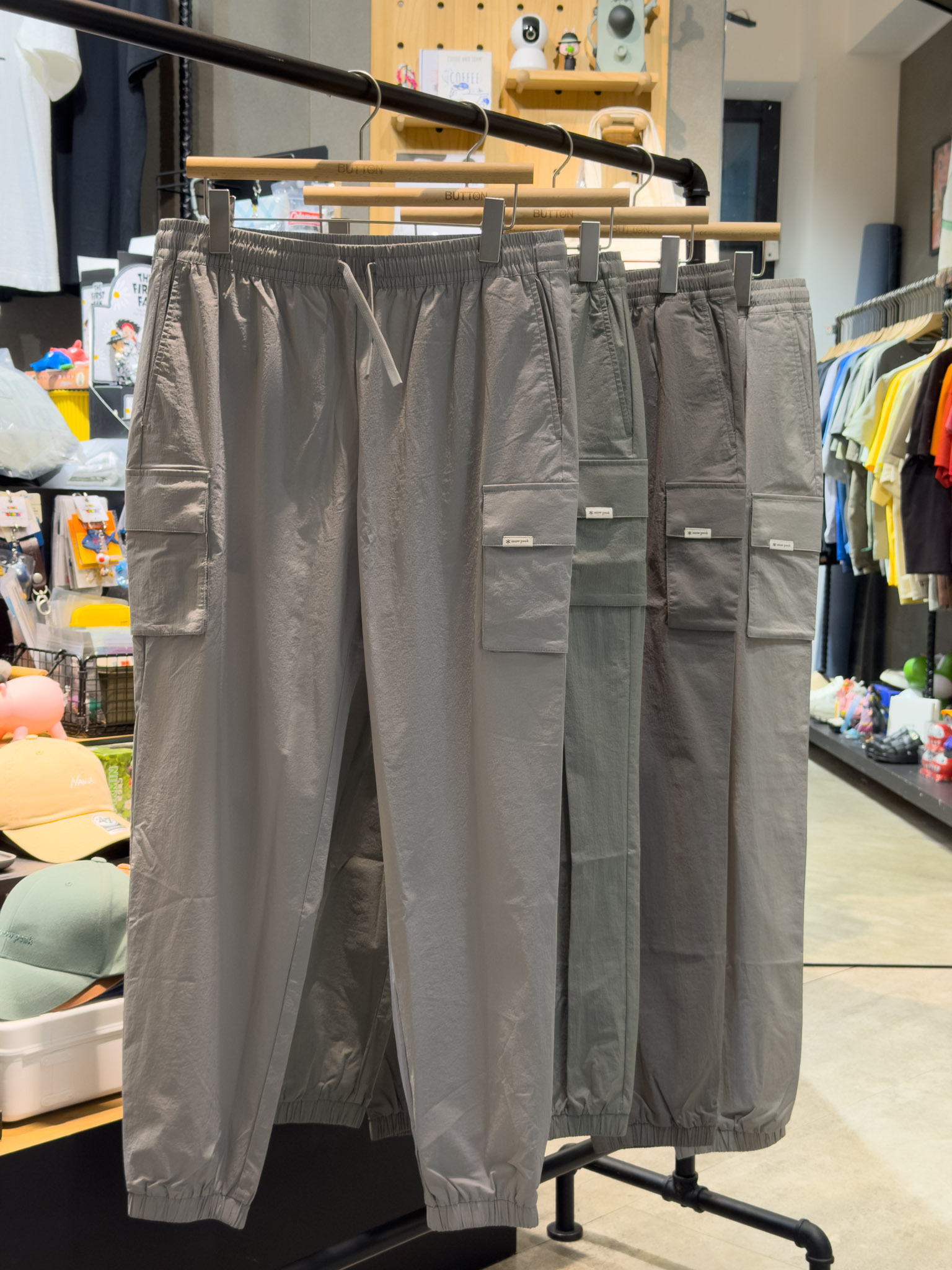 【零碼折扣】Snow Peak Root Cargo Jogger Pants Root 尼龍 雙口袋 工裝慢跑長褲 S24MMRPT60