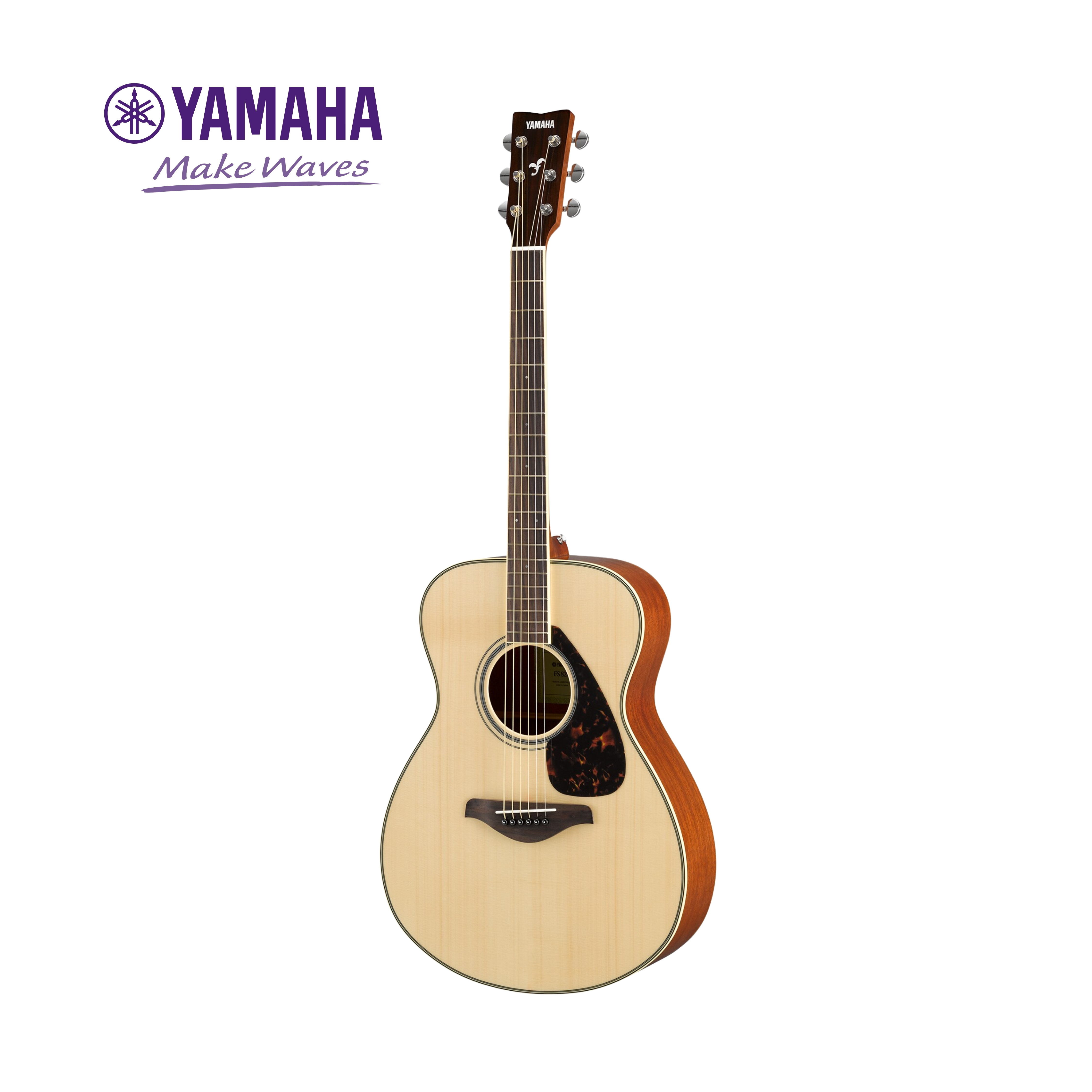 YAMAHA FS820 雲杉木面單板 原木色扇形支撐音樑 Concert 小桶身 附原廠琴袋