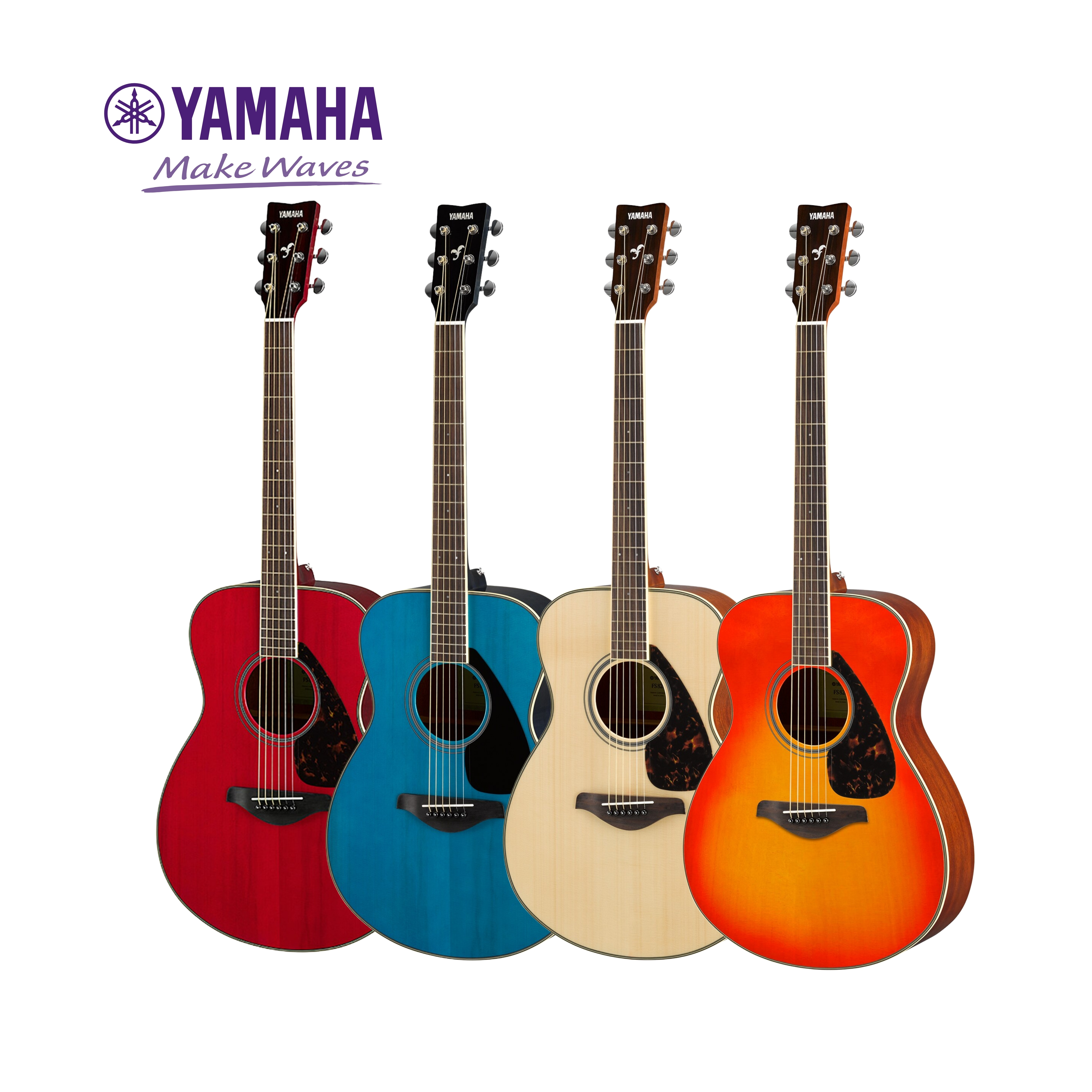 YAMAHA FS820 雲杉木面單板 原木色扇形支撐音樑 Concert 小桶身 附原廠琴袋