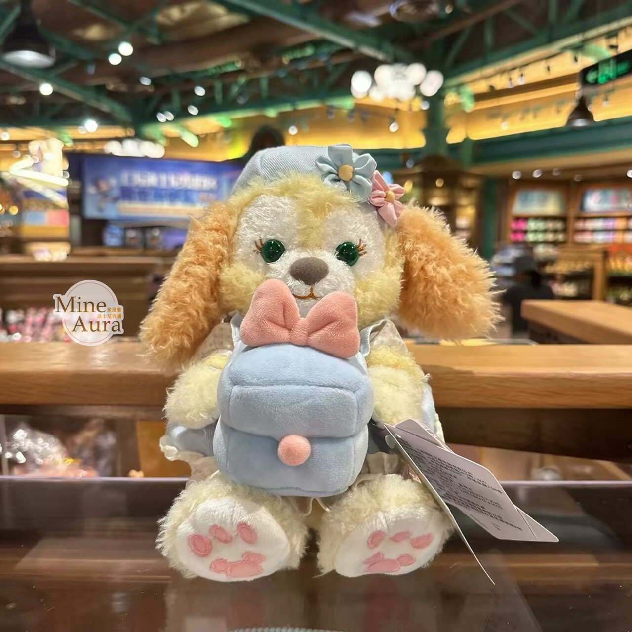 達菲 Duffy 與好友們 珍寶盒系列 可琦安 餅乾 CookieAnn 絨毛 娃娃 玩偶 (盒內含隨機一款紀念戒指) -上海迪士尼樂園