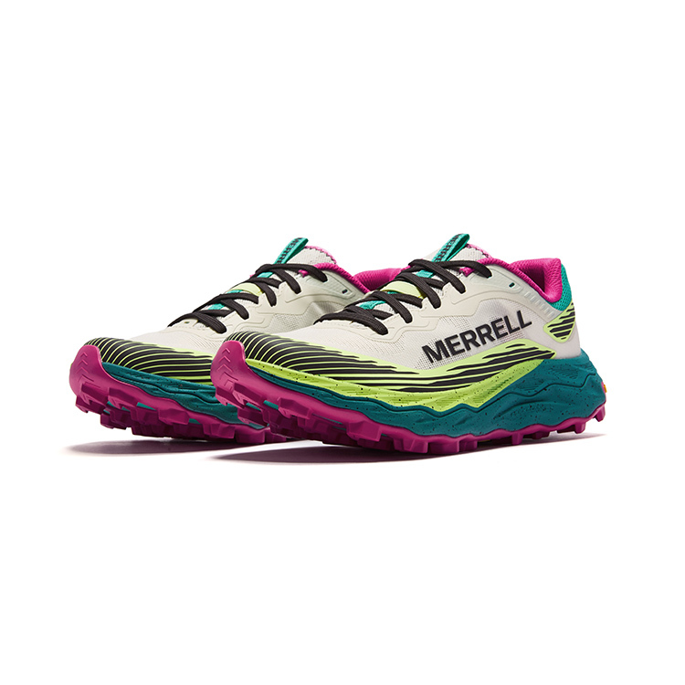 【代購】MERRELL Agility Peak 6 Trail Running Shoes Men's Low Top Sail White J00005558