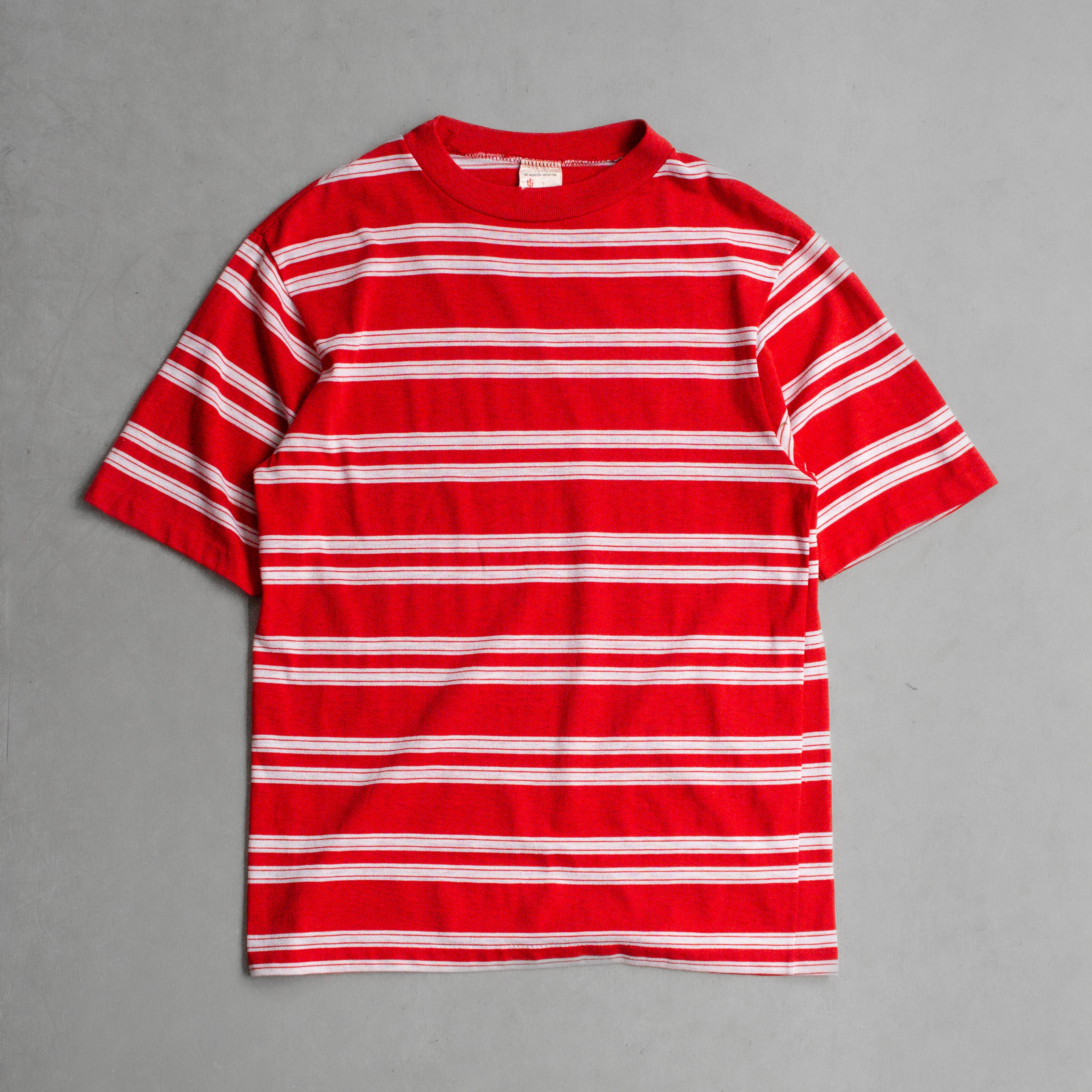 70S MOJAVE STRIPE TEE 美國 紅色 條紋 針織 短袖 T恤 上衣