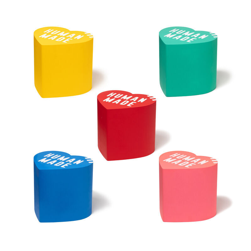 2026AW HUMAN MADE HEART URETHANE STOOL 限定 擺飾 愛心 椅子 現貨 HM32GD122